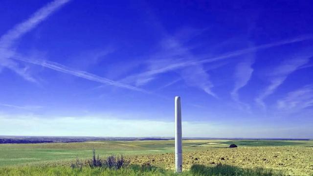 El aerogenerador Vortex, sin palas, engranajes ni ejes.