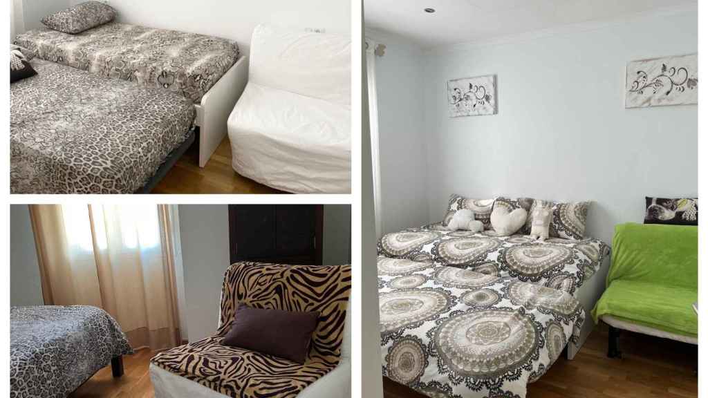 Entre camas y sofás, en la vivienda se pueden alojar hasta 8 personas.
