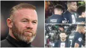 Rooney y el feo gesto de Mbappé con Messi