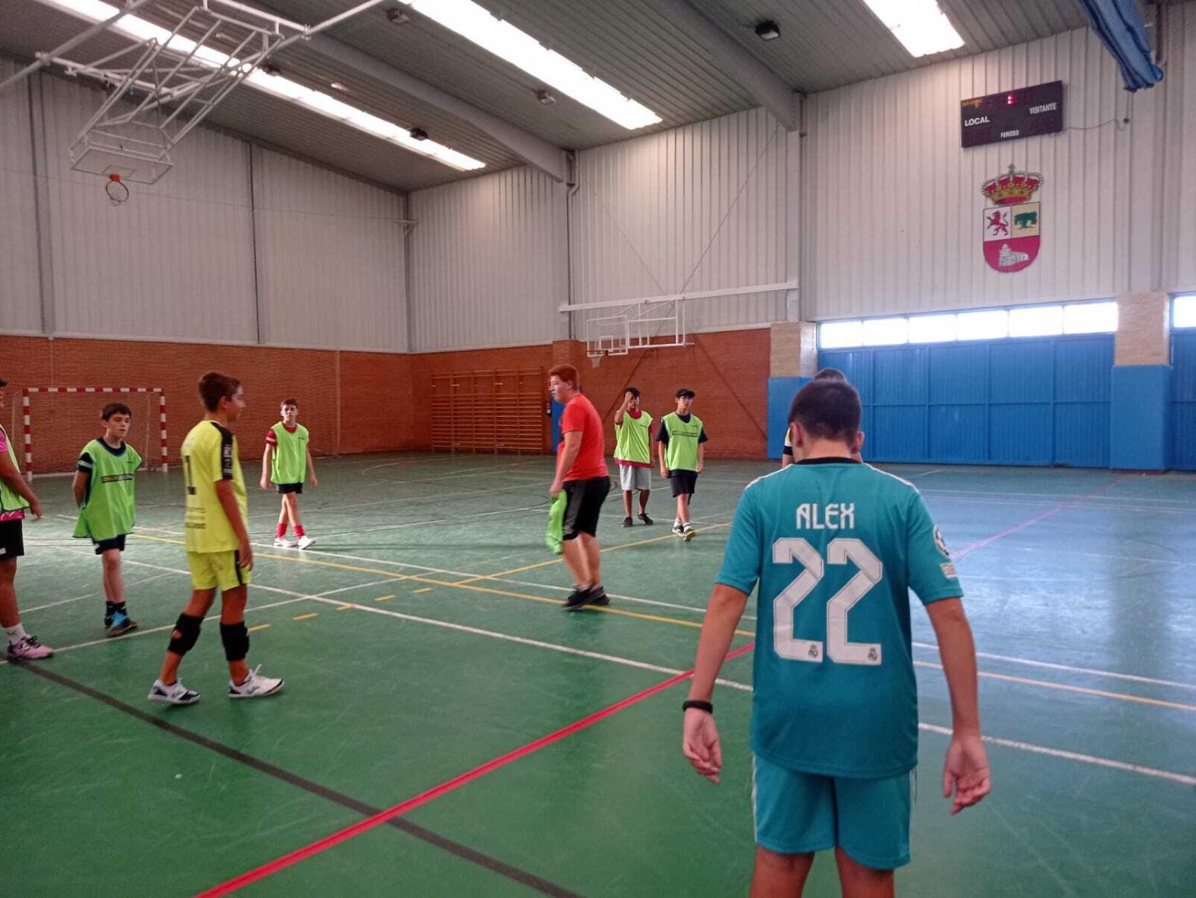 Imagen de un entrenamiento de las categorías inferiores del River Zamora.