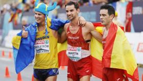 Karlstrom, Álvaro Martín y García Carrera, tras los 20 km del Europeo de Múnich