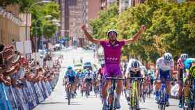 Antonio Morgado en la Vuelta Ciclista Junior a la Ribera del Duero