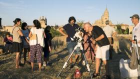 Observación astronómica del Cielo de Salamanca en el cerro de San Vicente