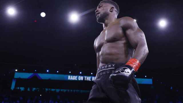 El boxeador Anthony Joshua, en 2022