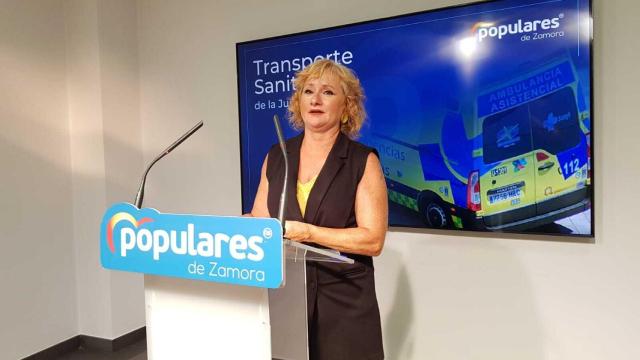 Leticia García, procuradora del PP en las Cortes por Zamora