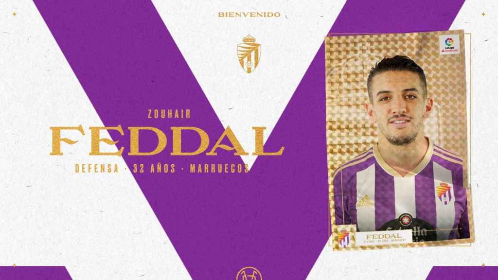 Feddal refuerza el centro de la zaga del Real Valladolid