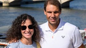 Mery Perelló junto a su marido, Rafa Nadal, el pasado 6 de junio en París.