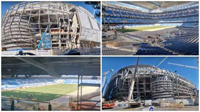 Las obras del Santiago Bernabéu, a 24 de agosto de 2022