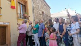 Homenaje a Luis Cortés Vázquez en Fermoselle