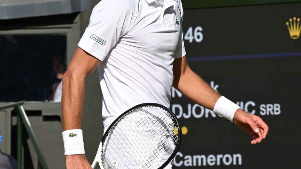 Novak Djokovic, en Wimbledon