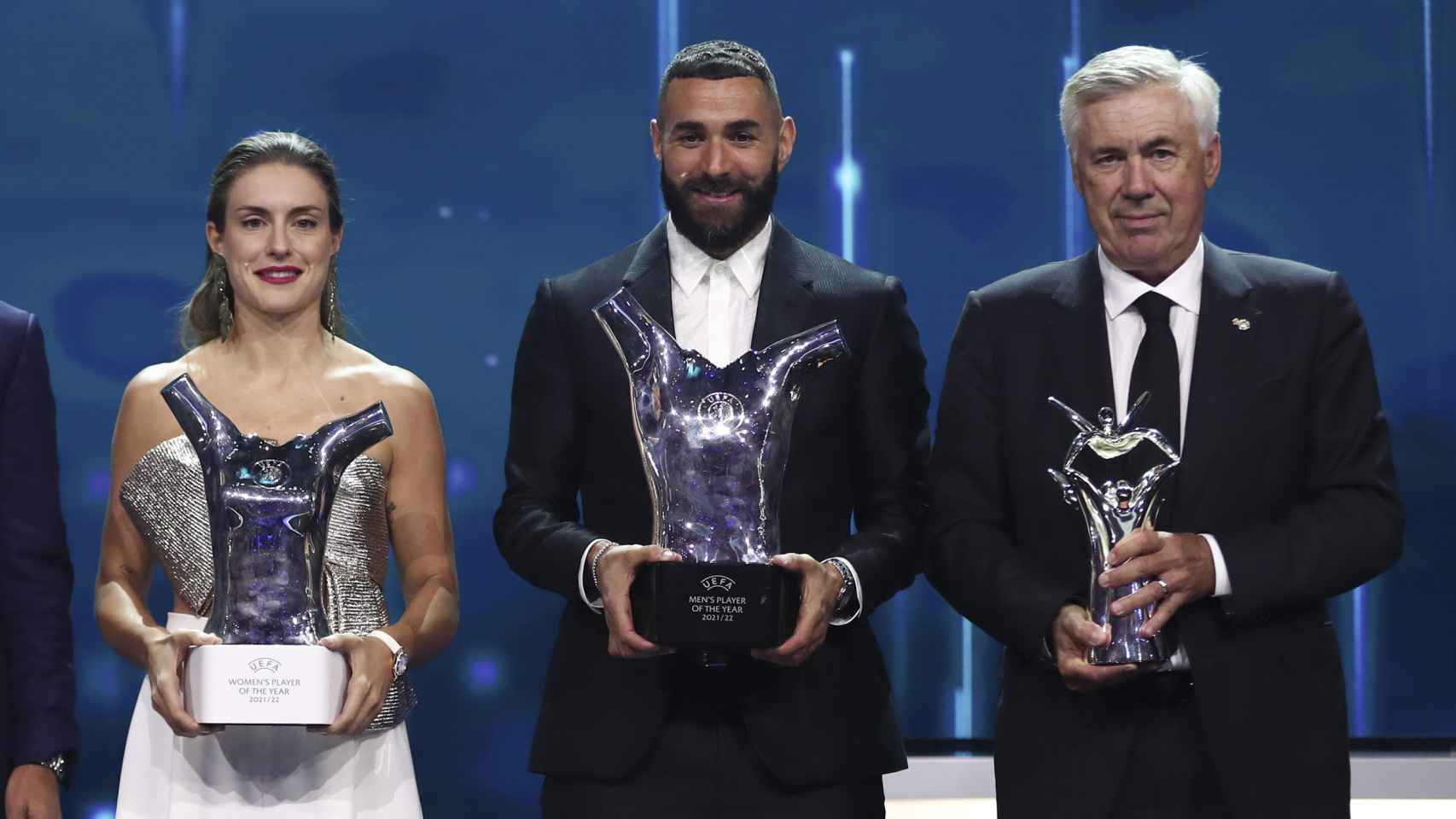 Benzema, Alexia Putellas y Ancelotti, los mejores del año para la UEFA thumbnail