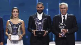 Alexia Putellas, Benzema y Ancelotti, los mejores del año para la UEFA