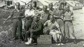 Miembros del Batallón Disciplinario de Soldados Trabajadores 38, en los primeros años 40.