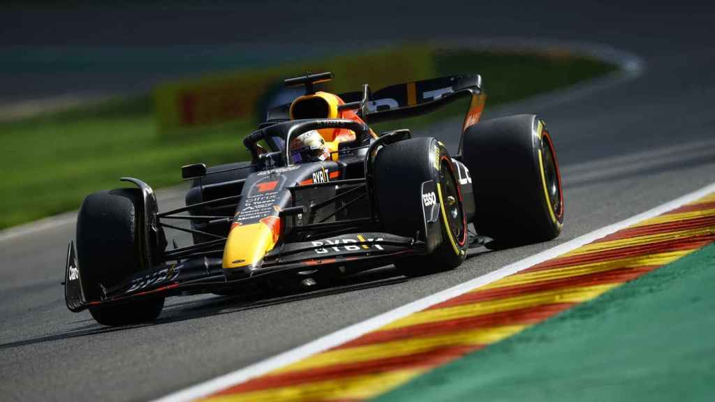 Max Verstappen en el GP de Bélgica de Fórmula 1