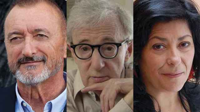 Arturo Pérez-Reverte, Woody Allen y Almudena Grandes