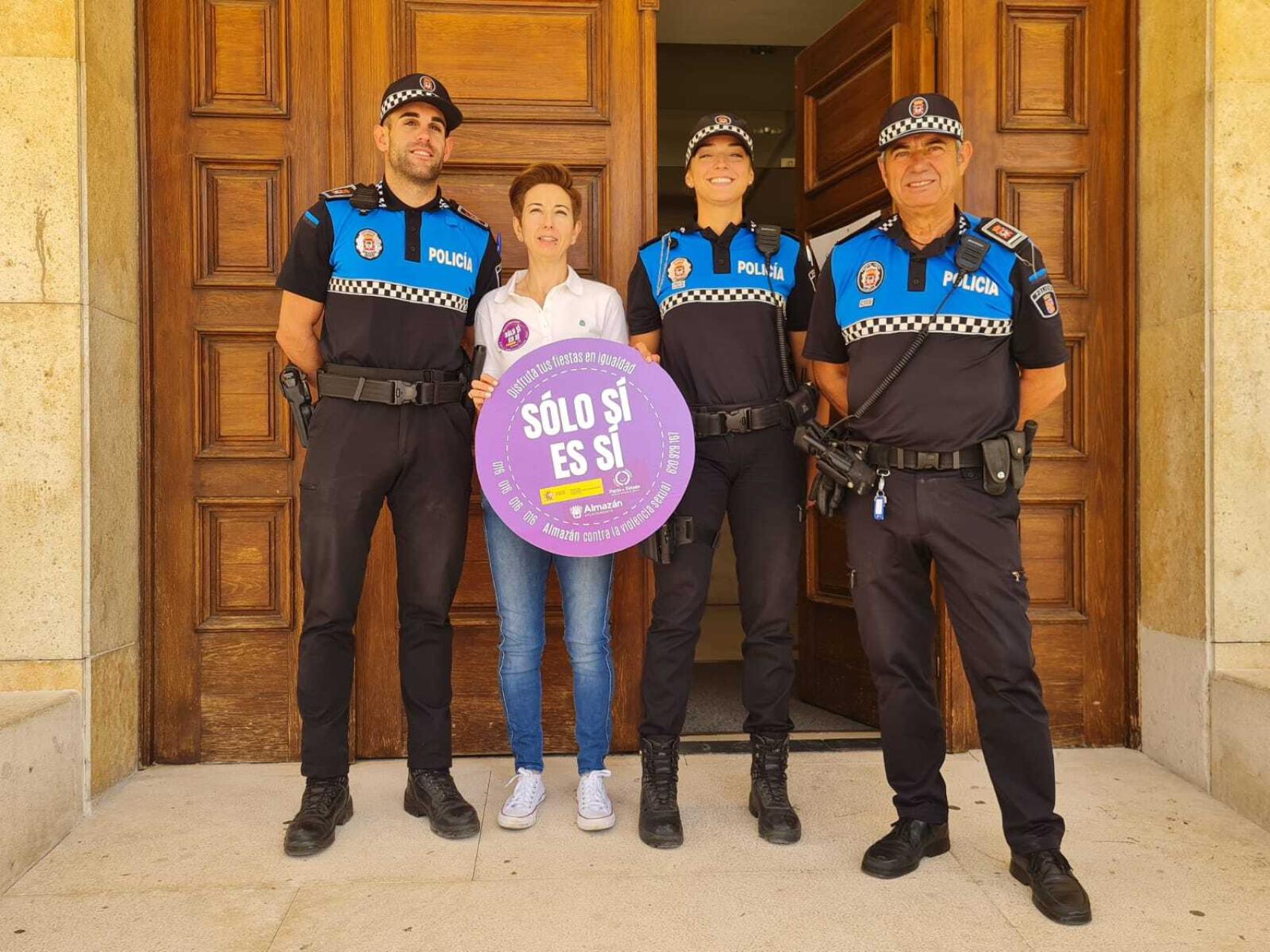 Presentación de la campaña de igualdad en Almazán.