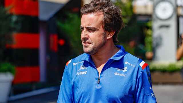 Fernando Alonso, en el Gran Premio de Bélgica de la F1 2022