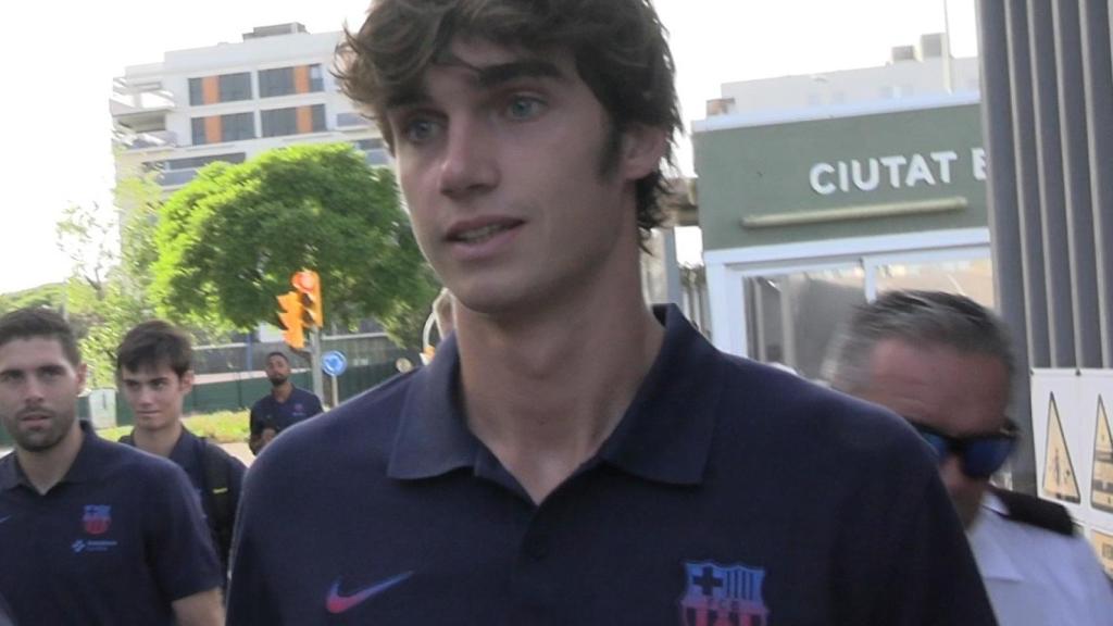 Pablo Urdangarin ya ha vuelto a los entrenamientos.