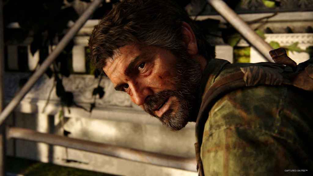 Joel en una captura de pantalla del 'remake' del juego para PS5