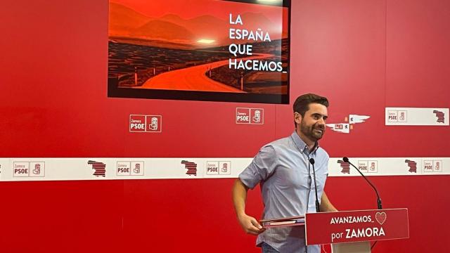 Antidio Fagúndez, en una rueda de prensa