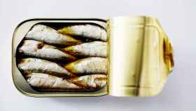Una lata de sardinas lista para ser devorada.