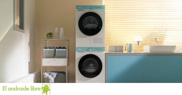 Portero Stevenson Omitido La nueva lavadora de Samsung limpia la ropa con agua fría usando  Inteligencia Artificial