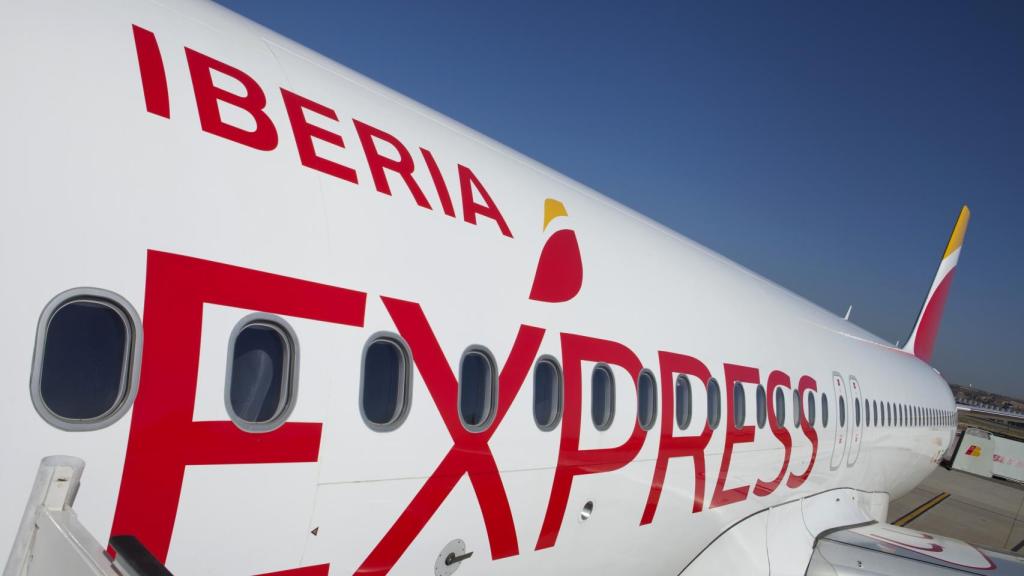 Un avión de Iberia.