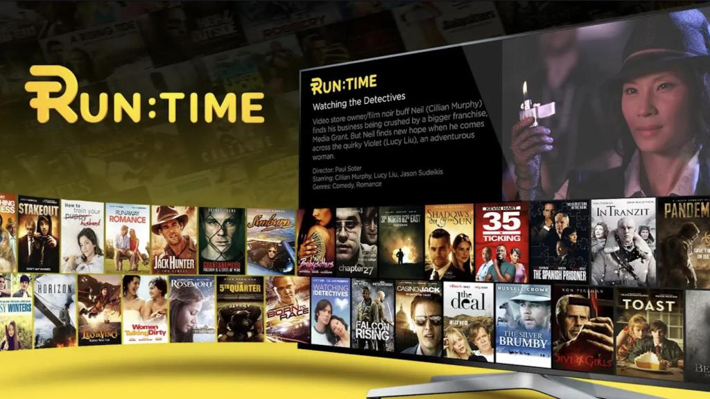 Meet Runtime, the new free on-demand movies and series channel available on Pluto TV