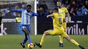 Alfred N'Diaye en su anterior etapa en el Málaga CF