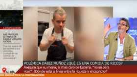 Santi Villas califica de catetos a los que han criticado el coste del menú de Dabid Muñoz