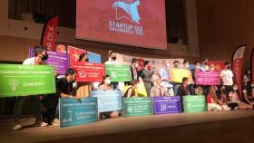 Imagen de las startup premiadas el año pasado en StartUp Olé en Salamanca