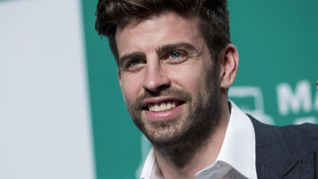 Gerard Piqué, en un evento de la Copa Davis.