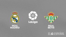 Cartel de horario del partido Real Madrid - Betis de la jornada 4 de La Liga 2022/2023