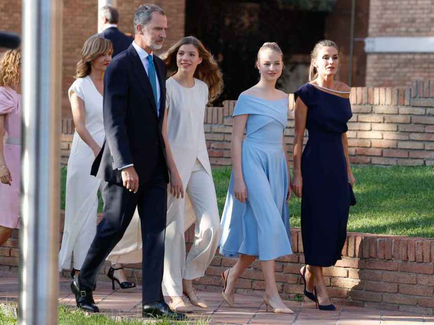 La Familia Real en los Premios Princesa de Girona el pasado mes de julio.