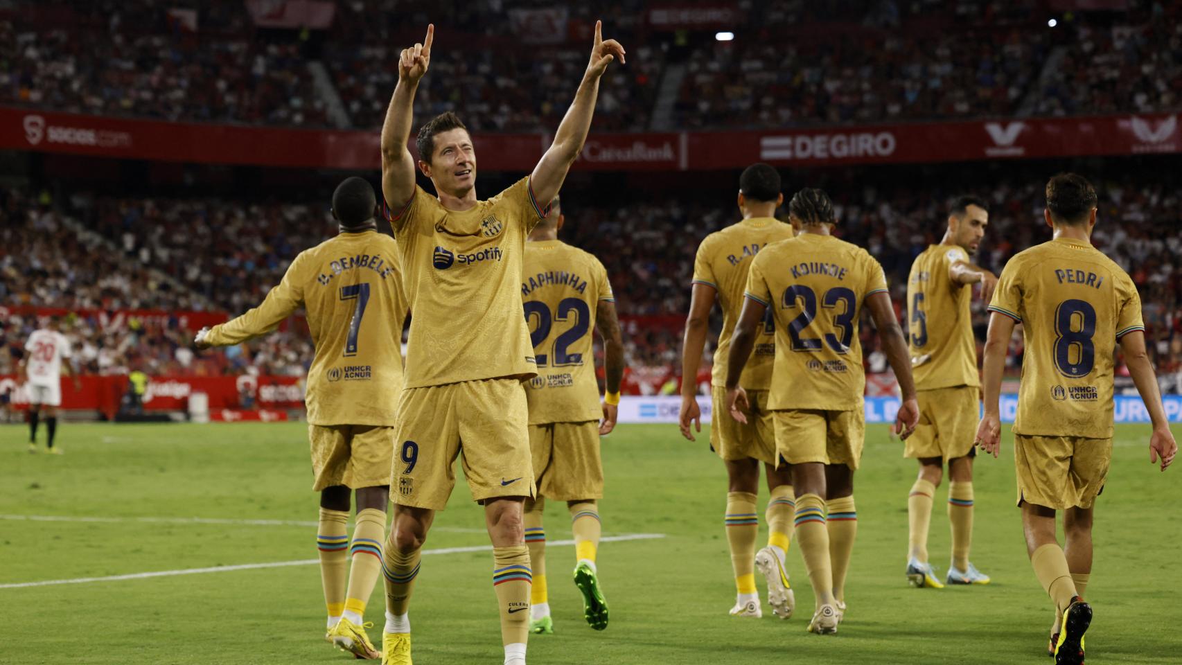 Sevilla 0-3 Barça | Resultado y resumen jornada de La Liga