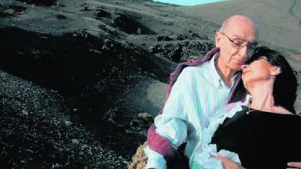 José Saramago y Pilar del Río, Lanzarote.