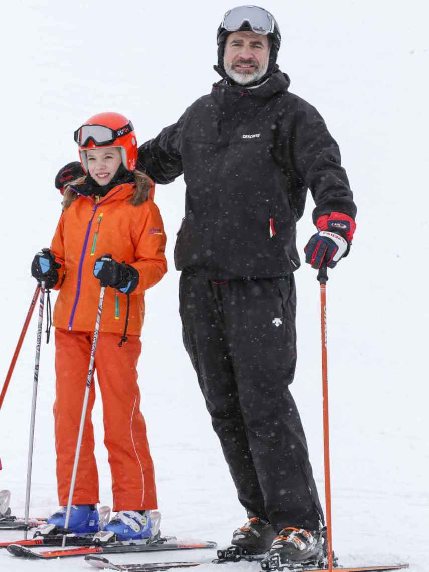 Felipe VI es un gran amante del esquí, y en gran parte es gracias a Eduardo Roldán.
