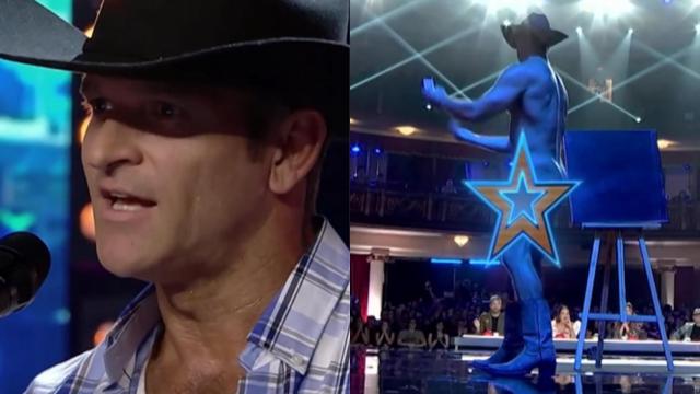 Quién es Brent Ray Fraser, el concursante de 'Got Talent 8' que pinta a Risto Mejide con su pene