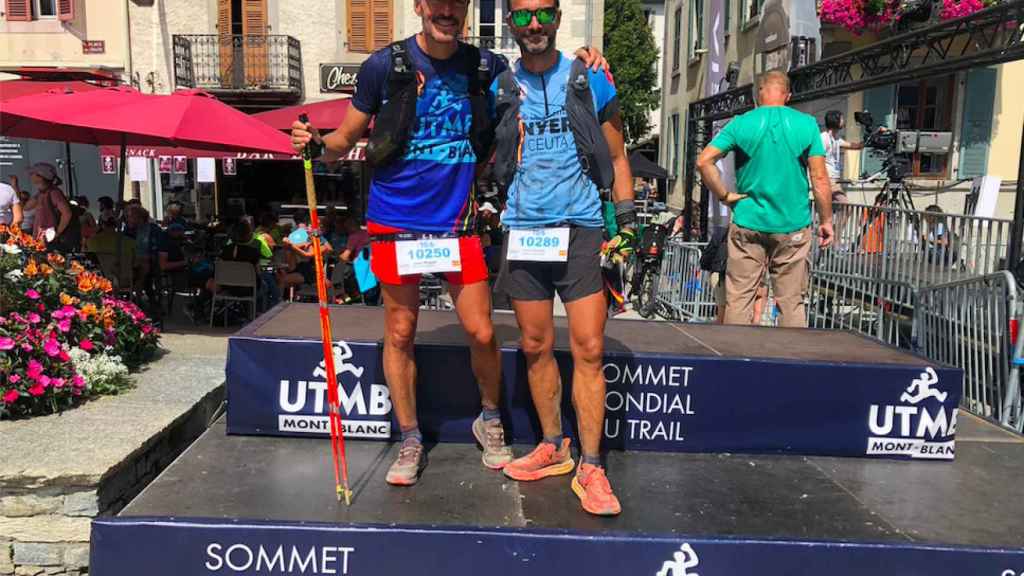 José Miguel y Carlos Christian, dos corredores españoles en el UTMB del Mont Blanc