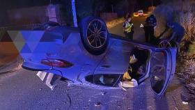 Accidente en Toledo. Foto: Bomberos del Ayuntamiento de Toledo.