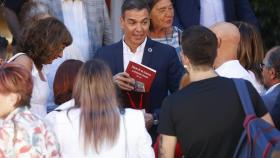 La gente no preguntó por el precio de la luz ni de los alimentos: la visita blindada a Pedro Sánchez