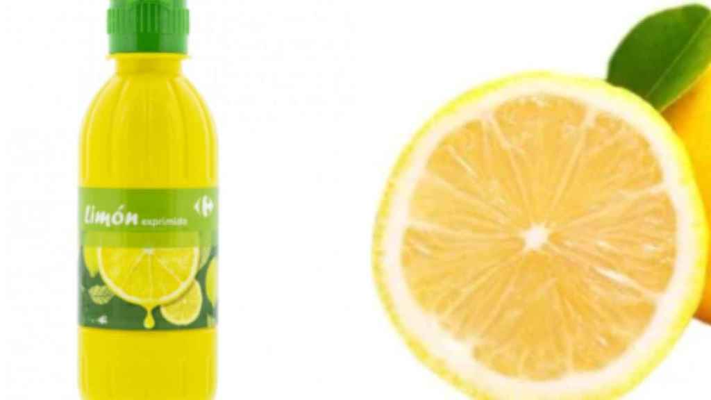 Limón de Carrefour y Alcampo