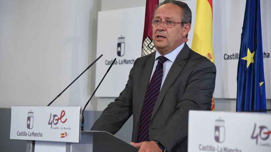 Juan Alfonso Ruiz Molina, consejero de Hacienda y Administraciones Públicas del Gobierno de Castilla-La Mancha.