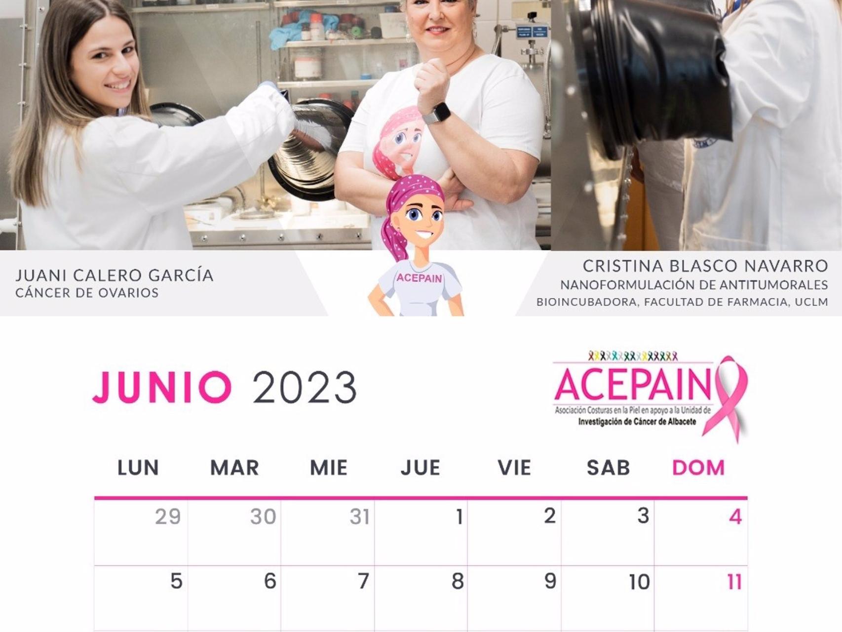 Mes de junio del calendario de Acepain