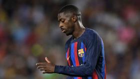 Ousmane Dembélé se lamenta