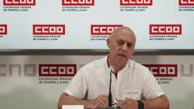 El secretario de Acción Sindical, Medio Ambiente y Salud Laboral de CCOO Castilla y León, Fernando Fraile