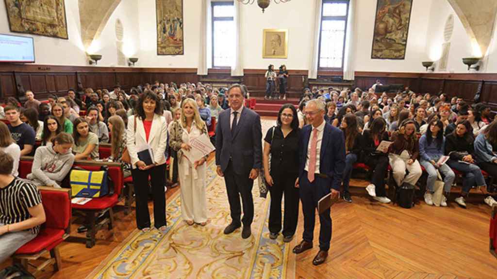 La Universidad de Salamanca recibe a los estudiantes de Erasmus