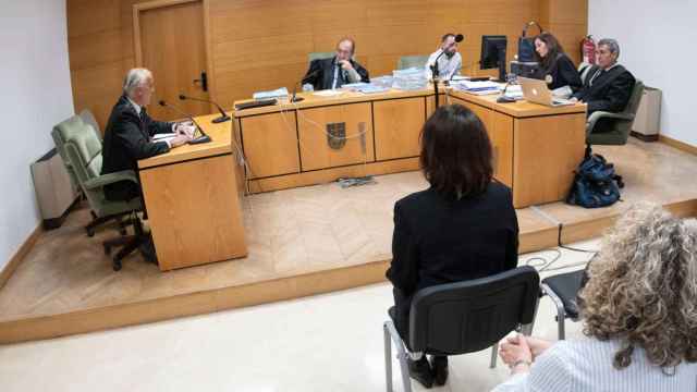 Juicio contra Juana Rivas ante el juez Piñar en 2018 por sustracción de menores./