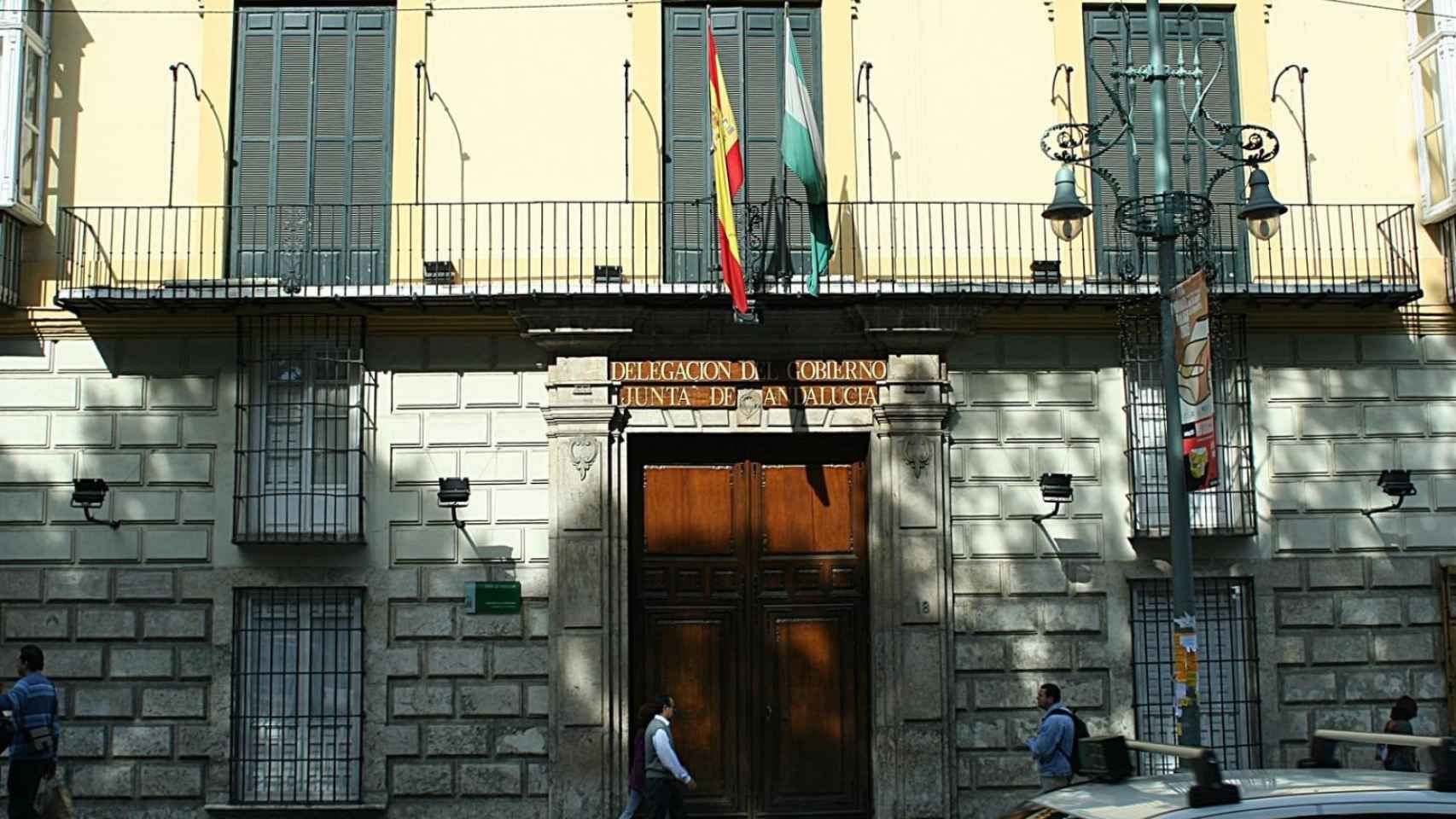 Sede de la delegación del gobierno autonómico en Málaga.