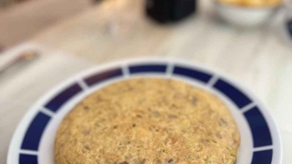 La excelente tortilla con manitas de Agarimo